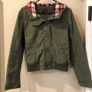 Green Utility/Bomber Coat